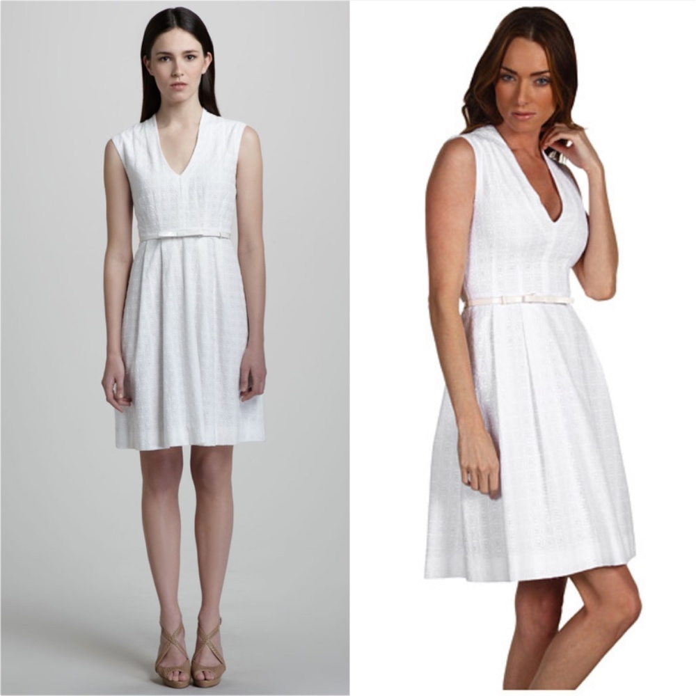 KATE SPADE NEW YORK V-Neck Knee-Length Dress